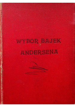Wybór bajek Andersena 1905 r