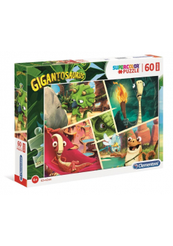 Puzzle 60 Maxi Super Kolor Gigantosaurus