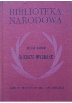 Julian Tuwin wiersze wybrane