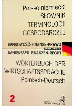 Polsko niemiecki Słownik terminologii gospodarczej 2