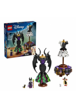 LEGO(R) DISNEY CLASSIC 43262 Suknie Diaboliny i Crue