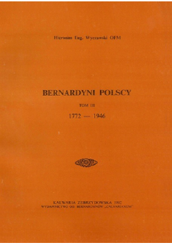 Bernardyni polscy Tom III