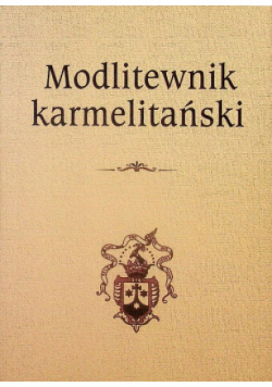 Modlitewnik karmelitański