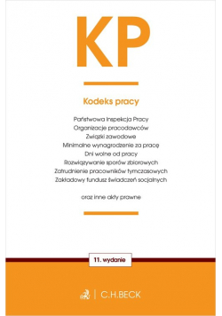 Kodeks pracy oraz ustawy towarzyszące