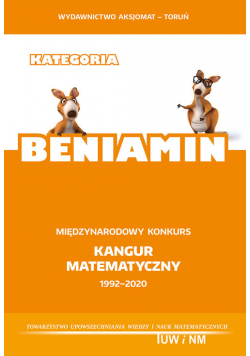 Kategoria Beniamin Międzynarodowy konkurs Kangur Matematyczny 1992-2020
