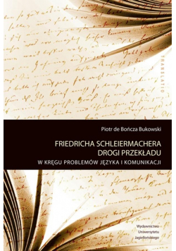 Friedricha Schleiermachera drogi przekładu