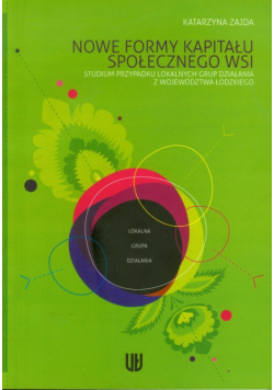 Nowe formy kapitału społecznego wsi