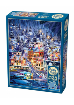 Puzzle 500 Miasteczko narciarskie G3