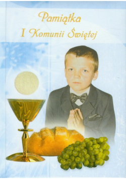 Pamiątka I Komunii Świętej /niebieska/
