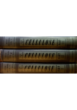 Cellulose and Cellulose Derivatives: Part 1  to 3