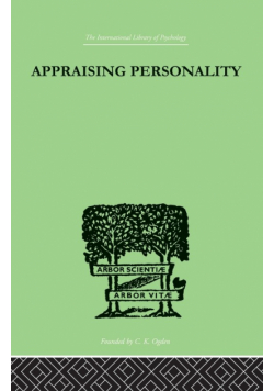 Appraising Personality