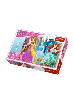 Puzzle Księżniczki Zaczarowana melodia 30