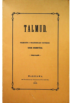 Talmud reprint z 1869r