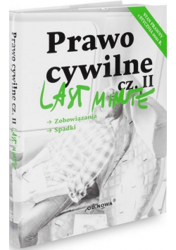 Last Minute Prawo Cywilne cz.2 01.01.2021
