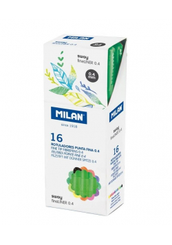Cienkopis Sway Fineliner zielony (16szt) MILAN