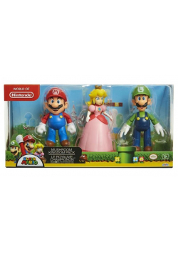 Super Mario Mushroom Kingdom 3 figurki