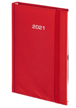 Kalendarz 2021 B5 Tygodniowy Cross z gumką Czew.