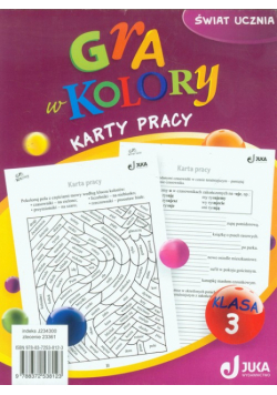 Gra w kolory 3 Karty pracy