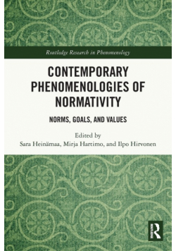 Contemporary Phenomenologies of Normativity