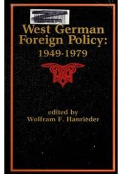 West German Foreign Policy 1949 1979