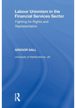 Labour Unionism in the Financial Services Sector