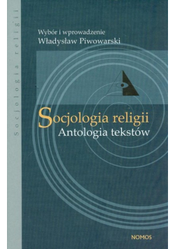 Socjologia religii Antologia tekstów
