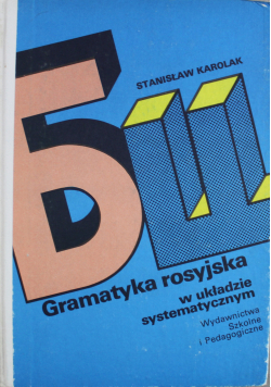 Gramatyka rosyjska w układzie systematycznym