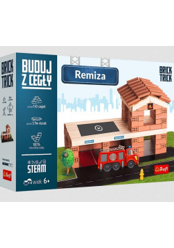Brick Trick - Buduj z cegły Remiza TREFL