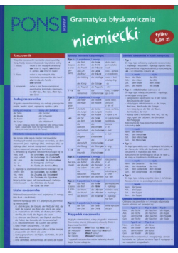 Gramatyka błyskawicznie niemiecki