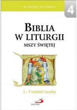 Biblia w liturgii Mszy Świętej 1 7 tydzień zwykły