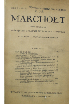 Marchołt 2 numery 1935 r.