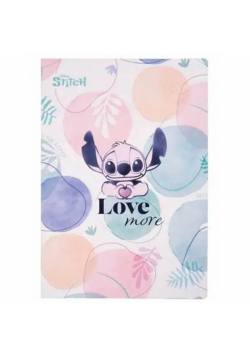 Zeszyt A4 60k.kratka Disney Fashion Stitch pastel wzór 1