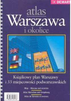 Warszawa i okolice. Atlas