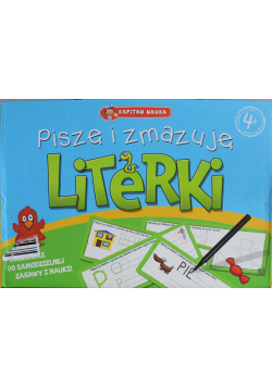 Kapitan Nauka Piszę i zmazuję Literki