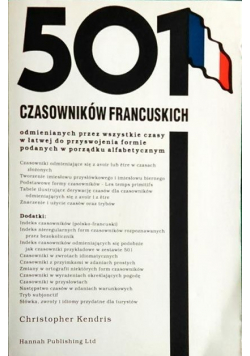 501 czasowników francuskich