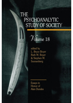 The Psychoanalytic Study of Society, V. 18