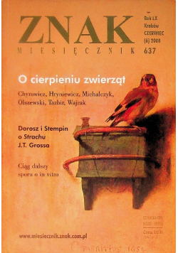 Znak miesięcznik Nr 637 / 08 r.