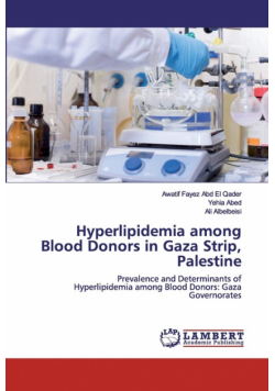 Hyperlipidemia among Blood Donors in Gaza Strip, Palestine