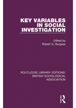 Key Variables in Social Investigation