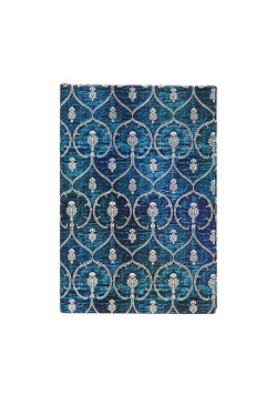 Notes Blue Velvet Mini Gładki