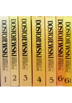 Dostojewski Dzieła wybrane Tom od 1 do 6
