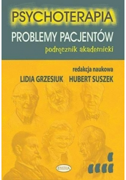 Psychoterapia. Problemy pacjentów