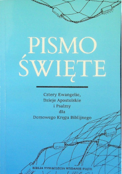 Pismo święte Cztery ewangelie Dzieje apostolskie