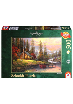 Puzzle PQ 500 Thomas Kinkade Spokojne schronie G3