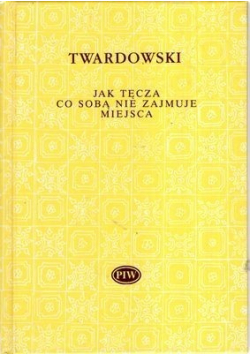 Jak tęcza co sobą zajmuje miejsca
