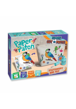 Zestaw kreatywny do Decoupage Saszetka z papugą