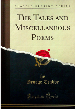 The Tales and Miscellaneous Poems Reprint z 1823 r