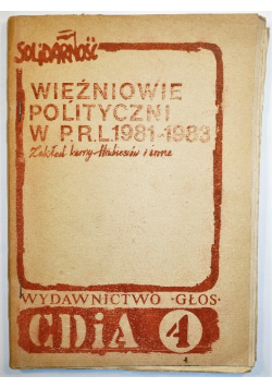 Więźniowie Polityczni W Prl 1981