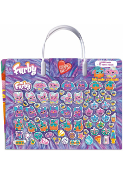 Furby. Kocham naklejać. Futrzaste słodziaki. Furby