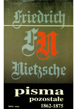 Pisma pozostałe 1862  1875
